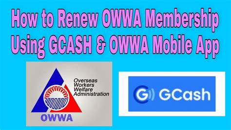 how to renew owwa membership using gcash|STEP BY STEP GUIDE FOR OWWA MEMBERSHIP RENEWAL .